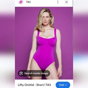 TA3 Lifty Swimsuit, XL-F/G in Reg/Long color Orchid